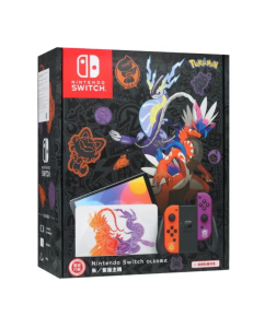 Купить Игровая приставка Nintendo Switch OLED Pokemon Skarlet and Violet Edition, 64ГБ в E-mobi