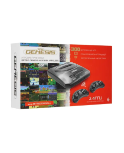 Купить Приставка 16bit Retro Genesis Modern Wireless, 300 игр в E-mobi