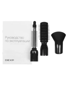 Купить Фен-щетка DEXP HB-802NR 800 Вт черный  в E-mobi