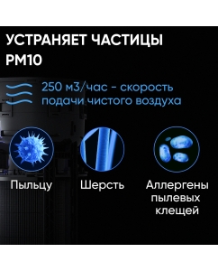 Купить Воздухоочиститель Smartmi Air Purifier P1 (ZMKQJHQP12) Silver  в E-mobi