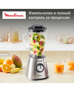 Купить Блендер Moulinex Blendforce LM439D0, серебристый в E-mobi