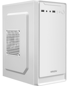 Купить Корпус компьютерный Ginzzu B185 White в E-mobi