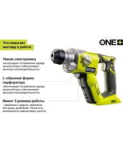 Купить Перфоратор Ryobi ONE+ R18SDS-0 5133002305  в E-mobi