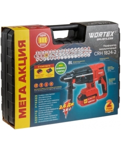 Купить Аккумуляторный перфоратор WORTEX CRH 1824-2 ALL1 0329285  в E-mobi