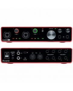 Купить Аудиоинтерфейс FOCUSRITE SCARLETT 8I6 3RD GEN  в E-mobi