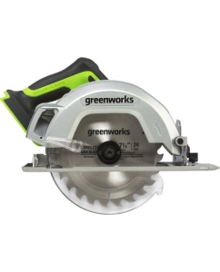 Купить Аккумуляторная циркулярная пила GreenWorks GD24CS 1500907 в E-mobi