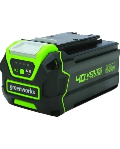 Купить Аккумулятор G40B5 40 В, 5 Ач GreenWorks 2927207 в E-mobi