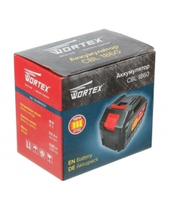 Купить Аккумулятор CBL 1860 ALL1 18 В, 6 Ач, Li-Ion WORTEX CBL18600029  в E-mobi