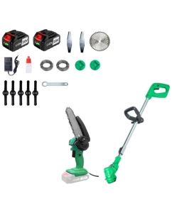 Купить Набор аккумуляторного инструмента Zitrek GreenCut 20, GreenSaw 20 Extra Power 2в1, 2x2.0 Ач 082-2020  в E-mobi