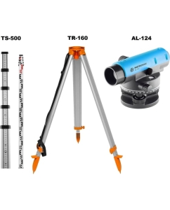 Купить Комплект INSTRUMAX: нивелир AL-124 + рейка TS-500 + штатив TR-160 IM0131_К в E-mobi