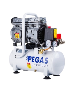 Купить Малошумный компрессор Pegas pneumatic PG-601 безмасляный 6615 в E-mobi