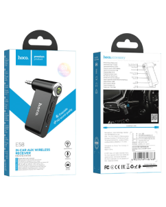 Купить Bluetooth адаптер Hoco Hoco E58 Aux черный (1798400)  в E-mobi