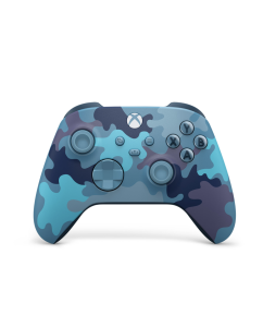 Купить Геймпад Microsoft Xbox Series X|S Wireless Controller Mineral Camo (синий камуфляж) в E-mobi