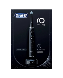 Купить Щётка зубная Oral-B iO Series 10 iOM10 Cosmic 7 режимов, тип 3758, чёрный  в E-mobi