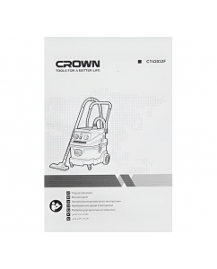 Купить Промышленный пылесос CROWN CT42032F  в E-mobi