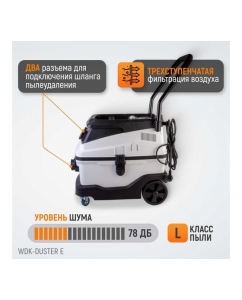 Купить Промышленный пылесос WIEDERKRAFT WDK-DUSTER E  в E-mobi