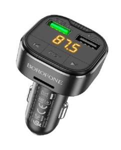 Купить Автомобильное зарядное устройство Borofone BC43 Black QuickCharge QC3.0 в E-mobi