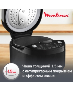 Купить Мультиварка Moulinex Simply Cook Plus MK622832 Black  в E-mobi