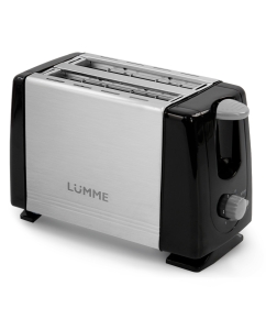 Купить Тостер LUMME LU-1201 серебристый, черный в E-mobi