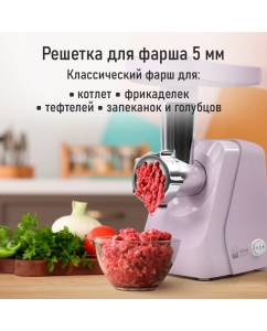 Купить Электромясорубка Home Element HE-MG606A 300 Вт розовый  в E-mobi