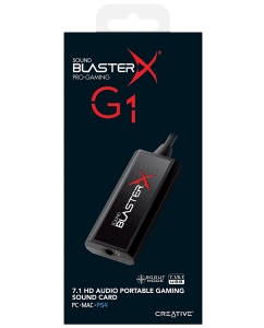 Купить Звуковая карта Creative Sound BlasterX G1 (70SB171000000)  в E-mobi