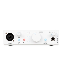 Купить Аудиоинтерфейс ARTURIA MiniFuse 1 White в E-mobi