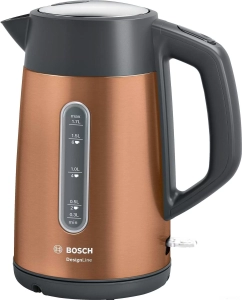 Купить Чайник электрический Bosch TWK4P439 1.7 л коричневый в E-mobi