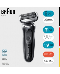 Купить Электробритва Braun S7 71-N1000S черная  в E-mobi