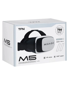 Купить Очки виртуальной реальности 3D TFN VR M5, смартфоны до 6&quot;, регулировка, белый  в E-mobi