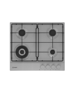 Купить Встраиваемая варочная панель газовая Indesit THPM 641 W/IX/I серебристый в E-mobi