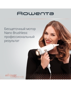 Купить Фен Rowenta CV9910F0 2000 Вт белый  в E-mobi