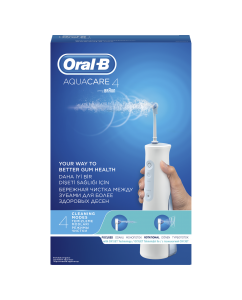 Купить Ирригатор Braun Oral-B Aquacare 4 Pro-Expert MDH20.016.2 White в E-mobi