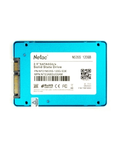 Купить SSD накопитель Netac N535S 2.5&quot; 120 ГБ (NT01N535S-120G-S3X)  в E-mobi