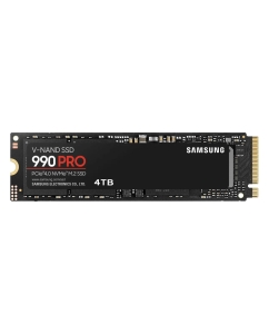 Купить Накопитель SSD Samsung 990 Pro MZ-V9P4T0BW твердотельный, 4 Тб, M.2 2280, PCI-E 4.0 x4 в E-mobi