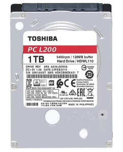 Купить Жесткий диск Toshiba L200 1ТБ (HDWL110UZSVA) в E-mobi