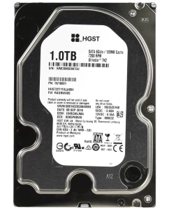 Купить Жесткий диск HGST Ultrastar DC HA210 1ТБ (HUS722T1TALA604) в E-mobi