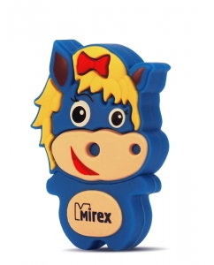 Купить Флешка MIREX Horse 8ГБ Blue (13600-KIDBHS07)  в E-mobi