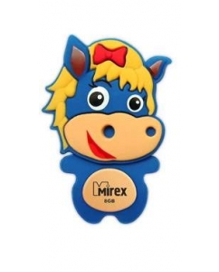 Купить Флешка MIREX Horse 8ГБ Blue (13600-KIDBHS07)  в E-mobi