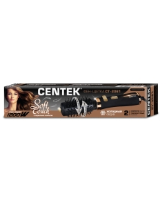 Купить Фен-щетка Centek CT-2061 1000 Вт черный  в E-mobi