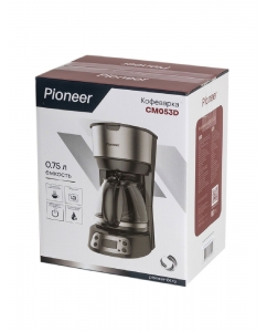 Купить Кофеварка капельного типа Pioneer CM053D черная  в E-mobi