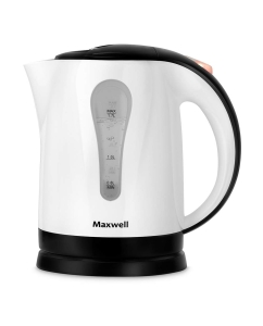 Купить Чайник электрический Maxwell MW-1079W 1.7 л белый, черный в E-mobi