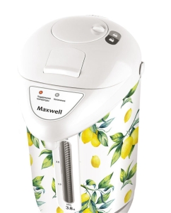 Купить Термопот Maxwell MW-1756(ST) 3.8 л белый  в E-mobi