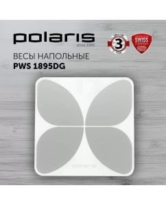 Купить Весы напольные Polaris PWS 1895DG белый  в E-mobi