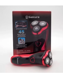 Купить Электробритва SAKURA SA-5409R Red/Black  в E-mobi