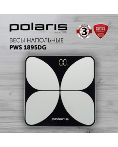 Купить Весы напольные электронные Polaris PWS 1895DG Черный  в E-mobi