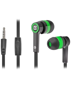 Купить Наушники Defender Pulse 420 Green/Black в E-mobi