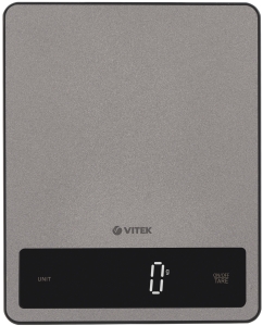 Купить Весы кухонные VITEK VT-7982 серый в E-mobi