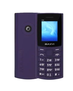 Купить Сотовый телефон Maxvi C40 purple в E-mobi