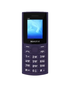 Купить Сотовый телефон Maxvi C40 purple  в E-mobi