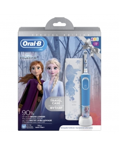 Купить Зубная щетка электрическая Braun Oral-B Vitality Kids Холодное сердце 2 (D100.413.2KX) в E-mobi